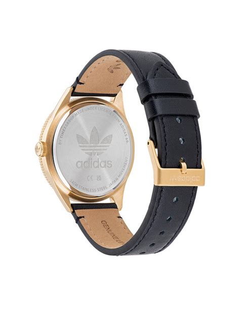 adidas horloge zwart 3 knopen|Adidas Originals Edition Three AOFH22504 Horloge .